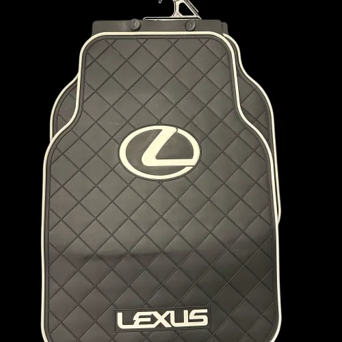 Deluxe Latex 4 Pc Car Mat – Lexus – Black