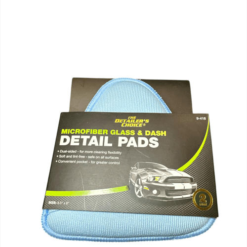 Detailer’s choice Glass and Dash 2IN1 Detail Pads