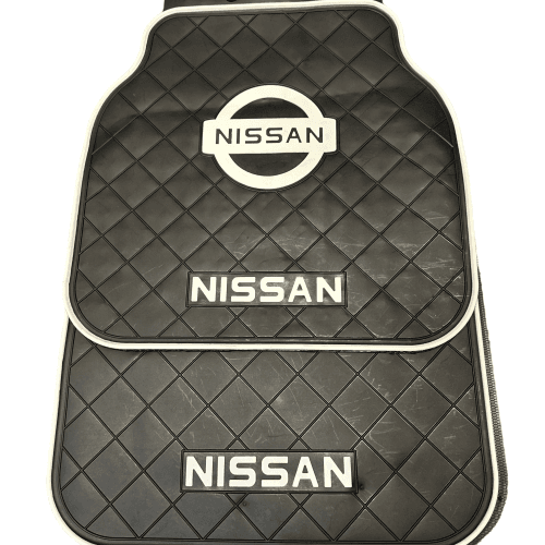 Deluxe Latex 4 Pc Car Mat – Nissan – Black