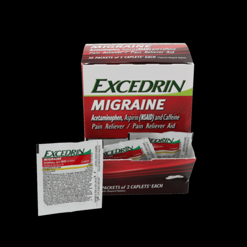 Excedrin Migraine 30 Packets of 2 Caplets Each