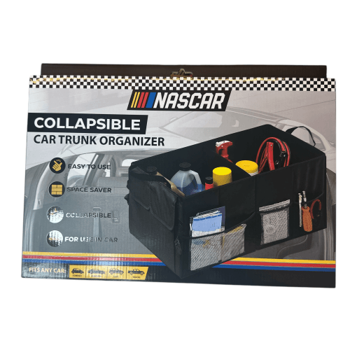 Nascar Collapsible Car Trunk Organizer