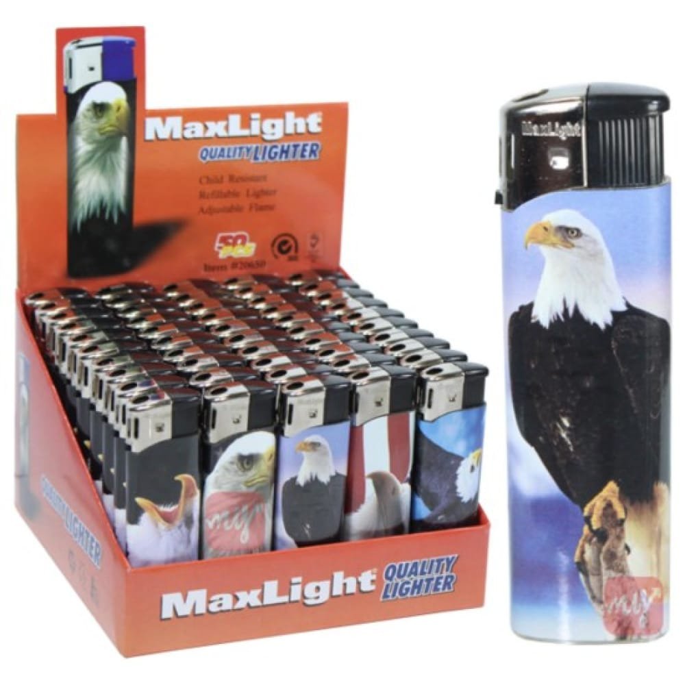 Maxlight Electronic Lighter Eagel 50 pc