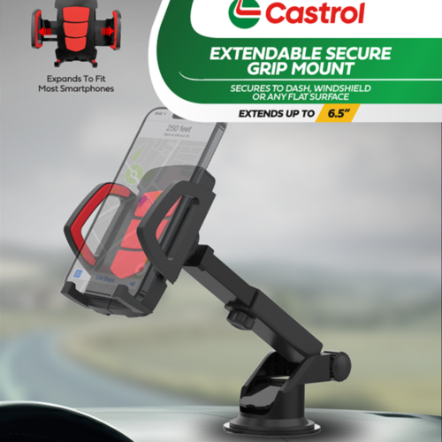Castrol- Window Dash Extendable Mount- RD