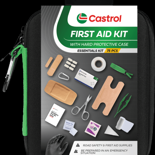 Castrol- 75 Piece Glovebox First Aid Kit