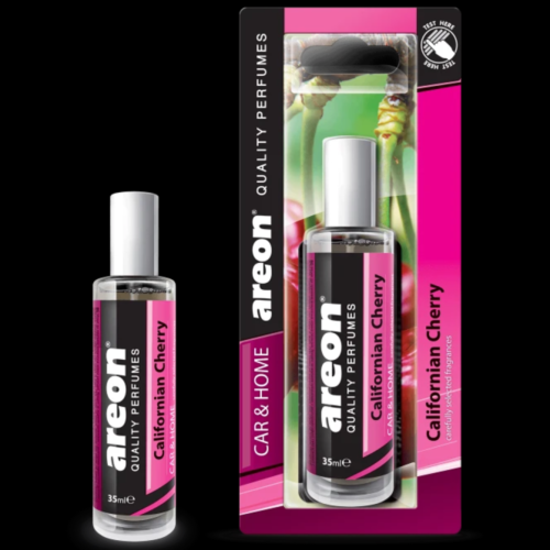 Areon Perfume Car Air Freshener Spray, 35 ml Blister -California Cherry