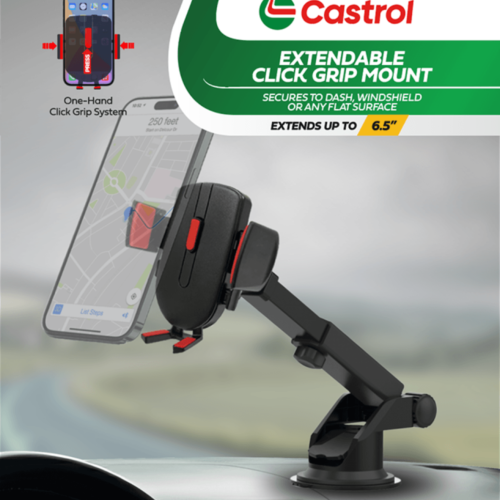 Castrol- Auto Grip Extend Mount, Red