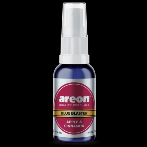Areon Perfume Spray Blue Blaster 30 ml- Apple Cinnamon