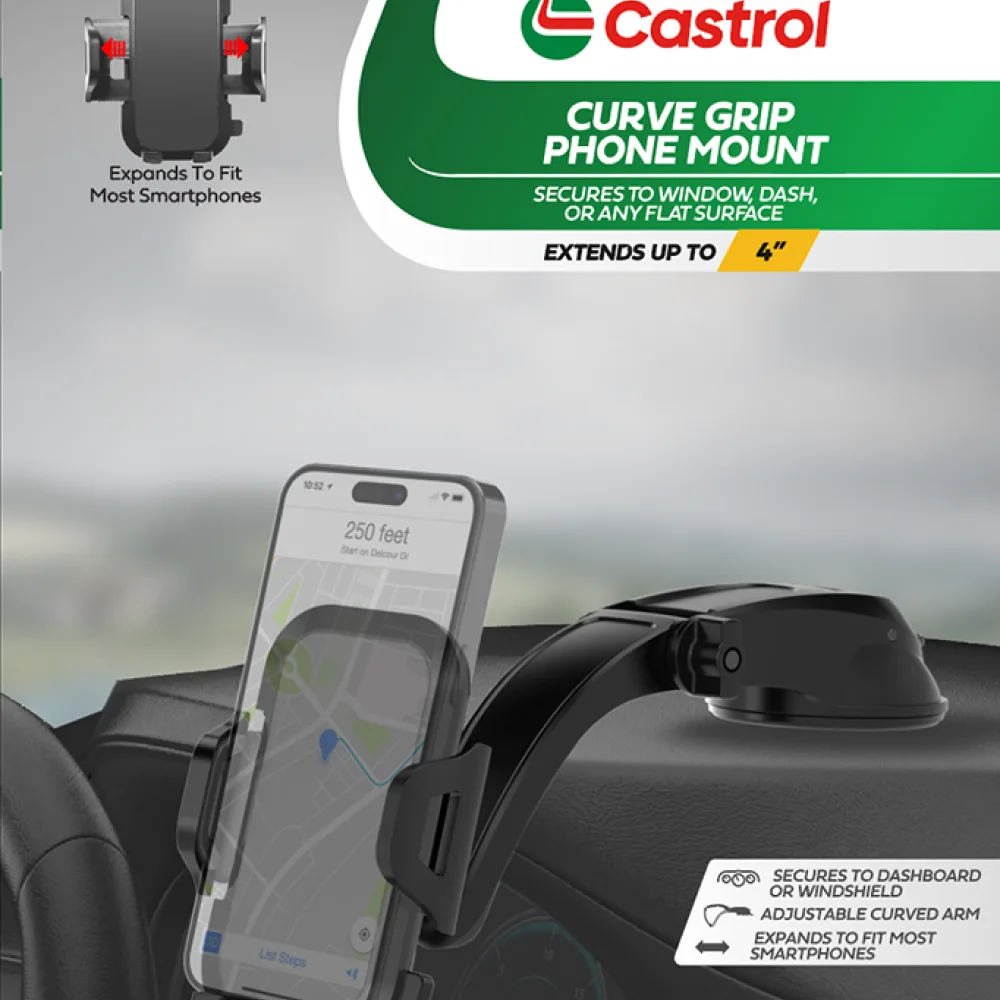 Castrol- Curve Dash/Window Mount