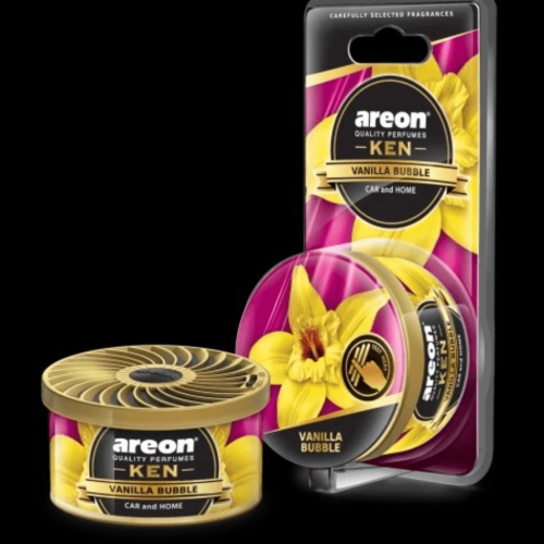 Areon Ken Blister Air Freshener- Vanilla Buble