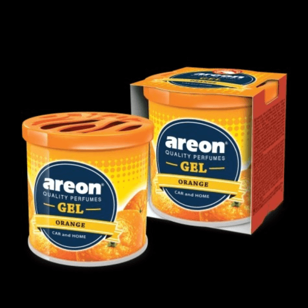 Areon Car Perfume Gel Can Air Freshener - Orange