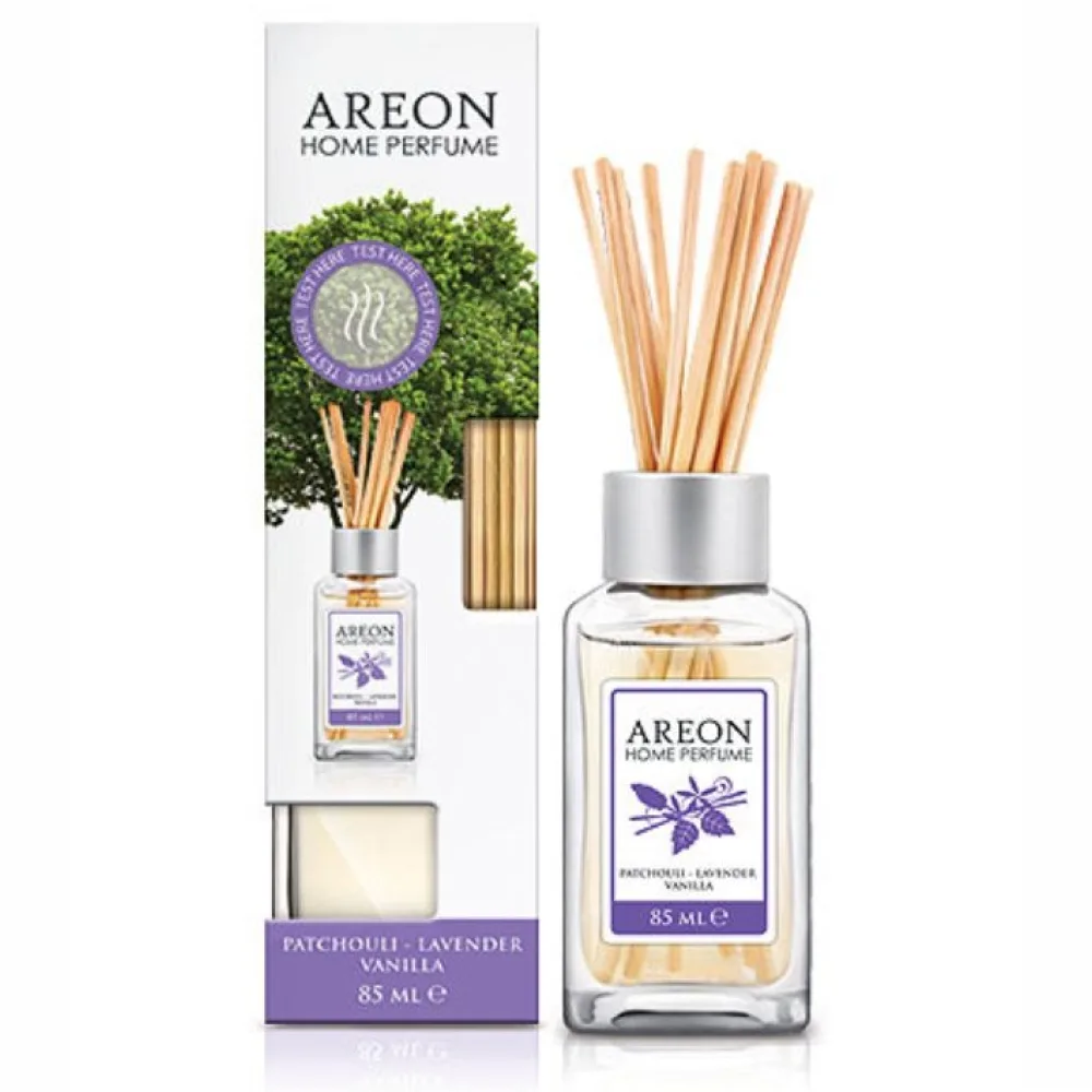 Areon Home Fragrance Reed Diffuser 85ml l Patchouli Lavender Vanilla