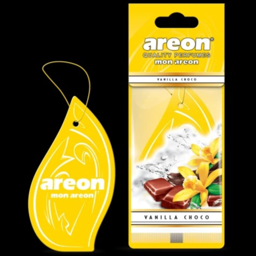 Areon – Mon Areon Car Air Freshener, Vanilla Choco Scent – 10 Pack