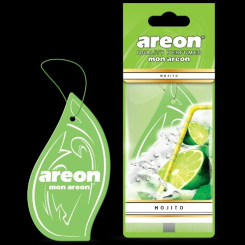 Areon – Mon Areon Car Air Freshener, Mojito Scent – 10 Pack