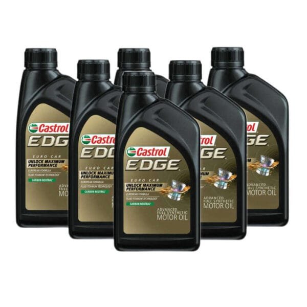 Castrol Edge Full Synteric 5W40 6/1 Qts.