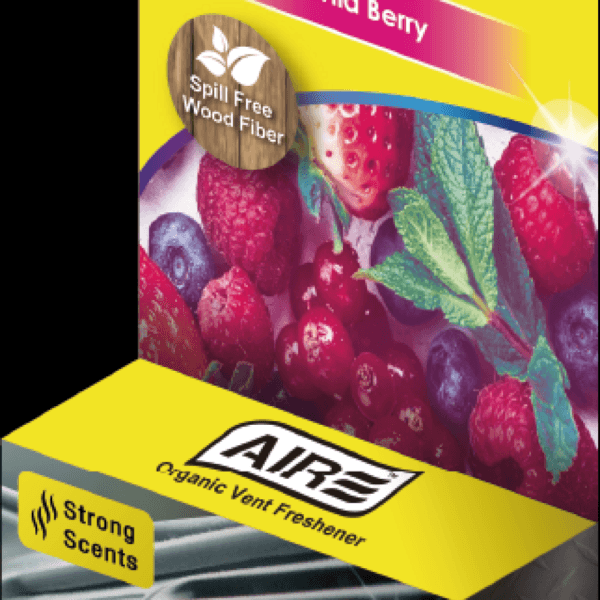 Aromate Organic Vent Freshener- Wild Berry