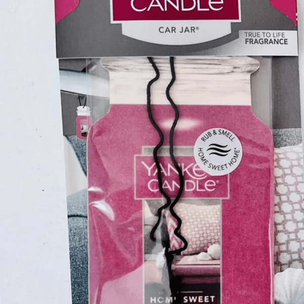 Yankee Candle Car Jar Paperboard Home Sweet Home