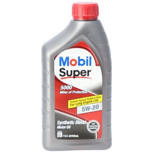 Mobil Super 5000 5W20 6/1 Qts.