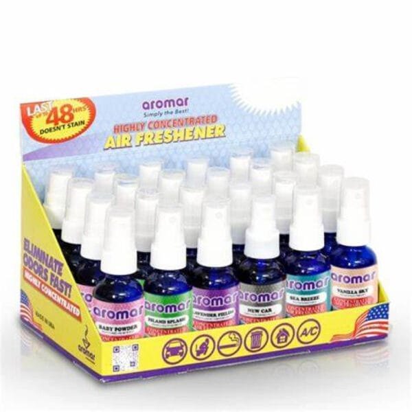 Aromar Air freshener 1 OZ - Assorted - 24pcs