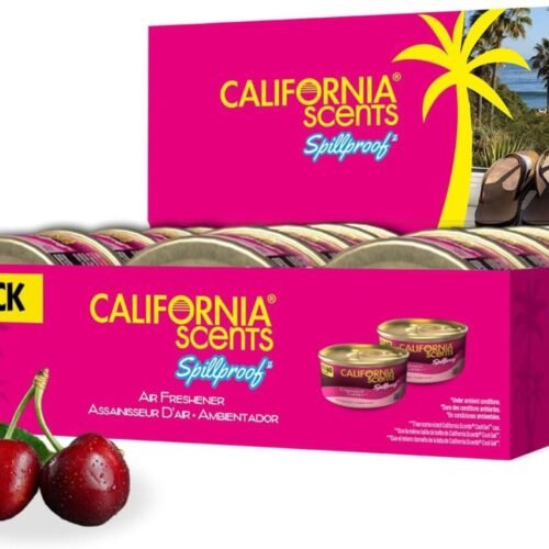 California Can Scents Air Freshener 12 Unit Display – Cherry