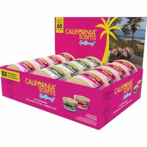 California Can Scents Air Freshener 12 Unit Assorted Display