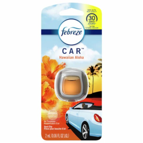 Febreze Car Vent Clip Freshener Hawaiian Aloha