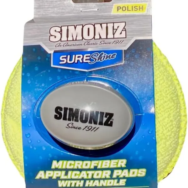 Simoniz-Sure Shine-2PK Microfiber Applicator Pads 1/12 Sets