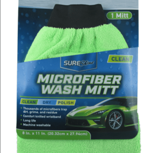 Simoniz-Sure Shine- Miocrofiber Wash Mitt 1/6 Units
