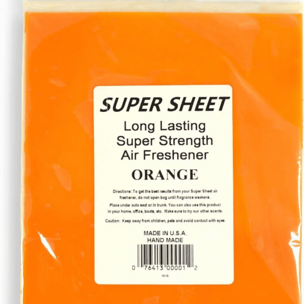 Super Sheet Full Air Freshener - Orange