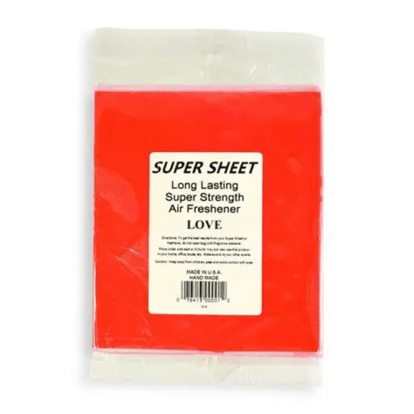 Super Sheet Full Air Freshener - Love