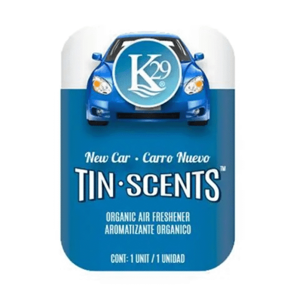K29 Tin Scents Air Freshener - New Car Scent