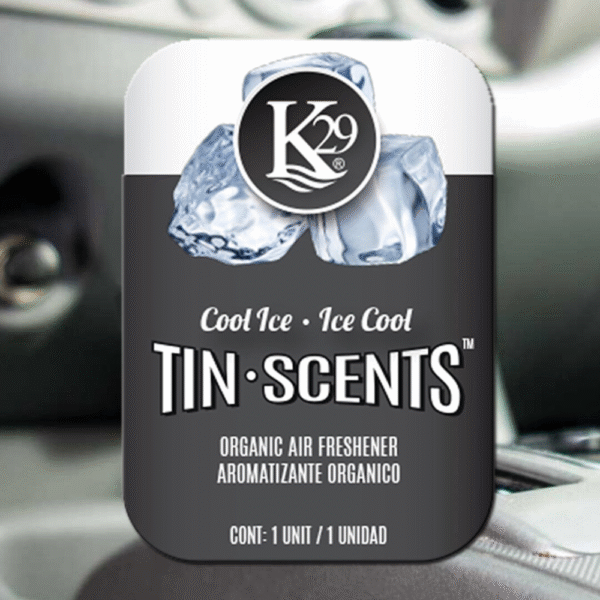 K29 Tin Scents Air Freshener - Cool Ice Scent