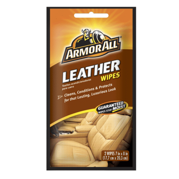 Armor All Cleaning Wipes - Leather Care Vending Pack