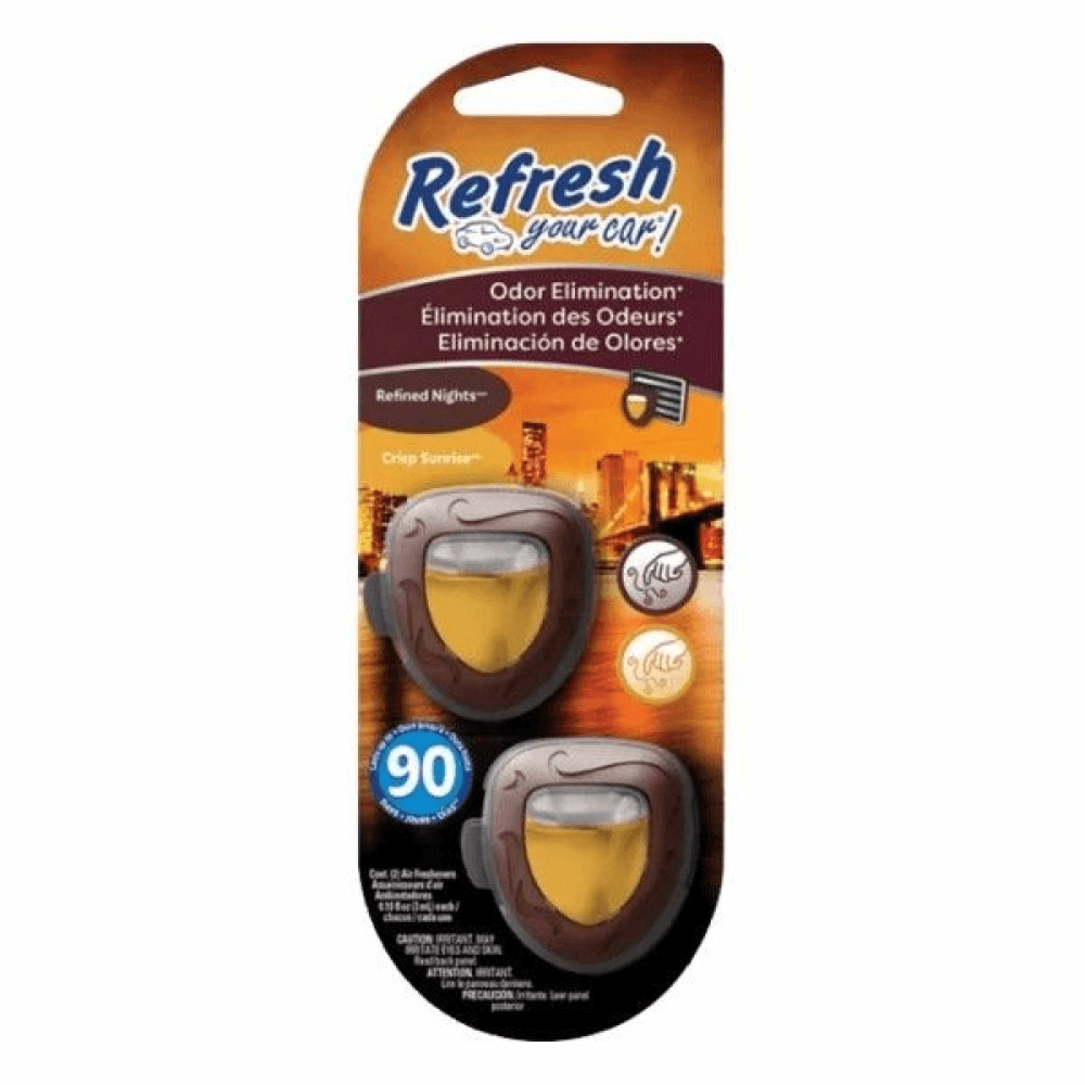 Refresh Mini Diffusers Air Freshener-Refined Nights /Crisp Sunrise