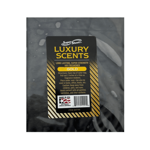 Super Sheet Full Air Freshener -Luxury Scent -Gold