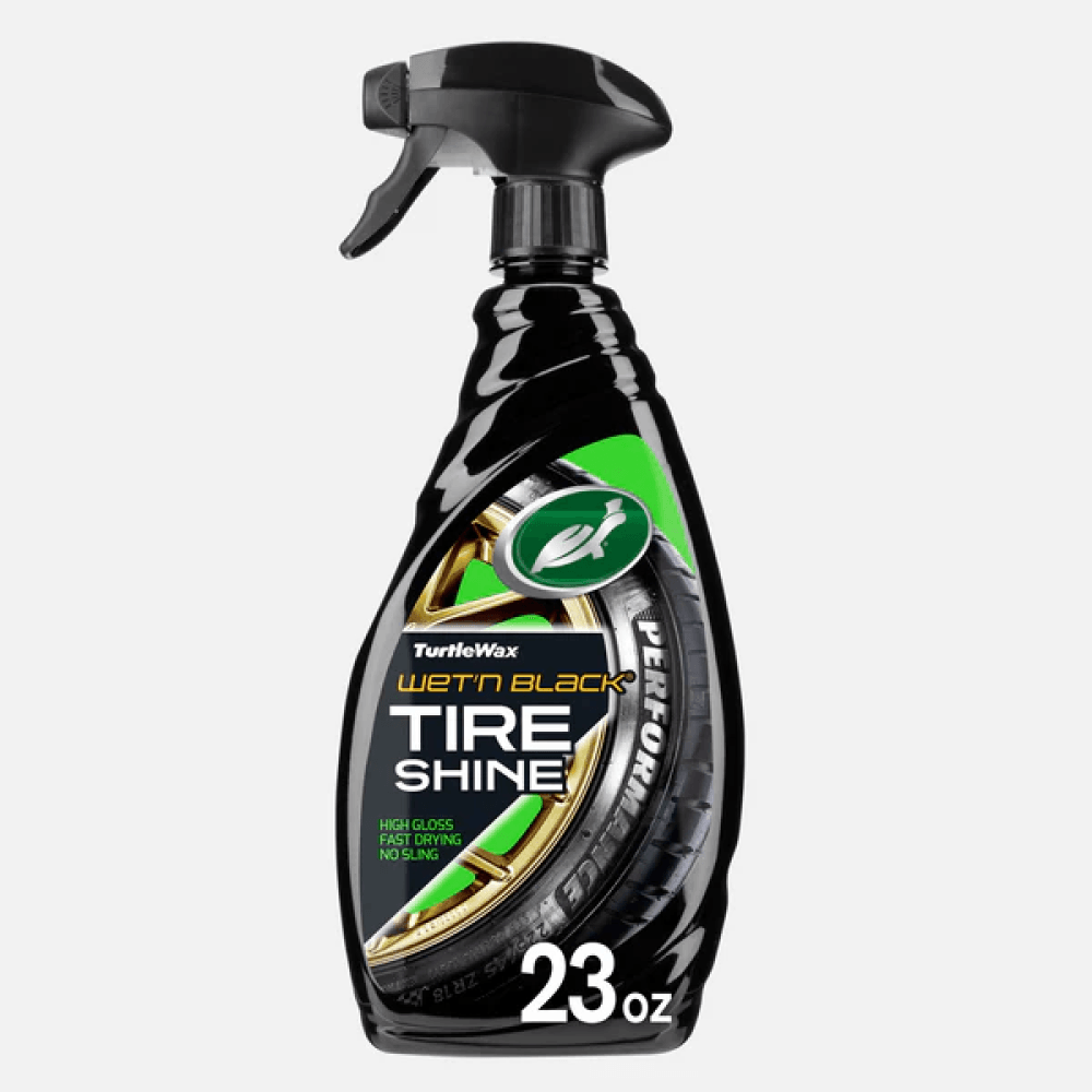 Turtle Wax Wet N Black Tire Shine 23 Oz 1/6