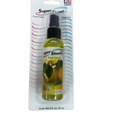 Super Sheet 2 oz Pump Spray Blister- Lemon