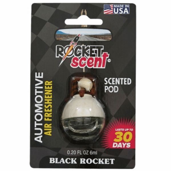 Aromar- Rocket Scent - Scented PODS - Air Freshener - Black Rocket