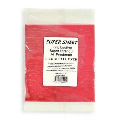Super Sheet Full Air Freshener – Lick me all Over