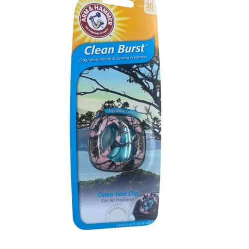 Arm & Hammer Camo Vent Clip Air Freshener – Clean Burts