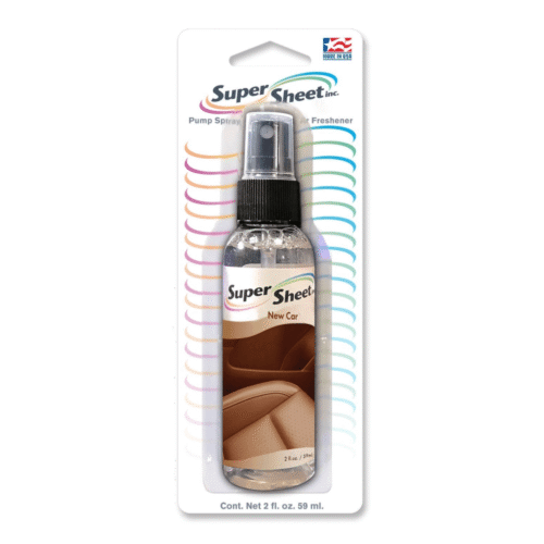 Super Sheet 2 oz Pump Spray Blister- New Car