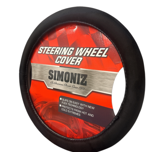Simoniz-Steering Wheel Cover Memory Foam- Black