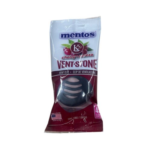 K29 Mentos Vent Stone Clip Air Freshener- Cherry