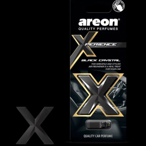Areon Xperience Car Freshener – Black Crystal