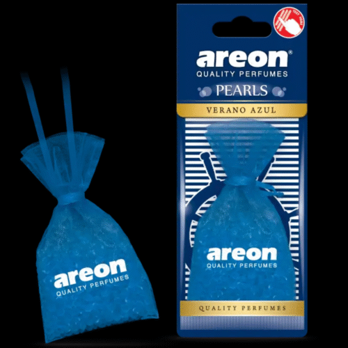 Areon Pearls I Car & Home Hanging Air Freshener I Verano Azul