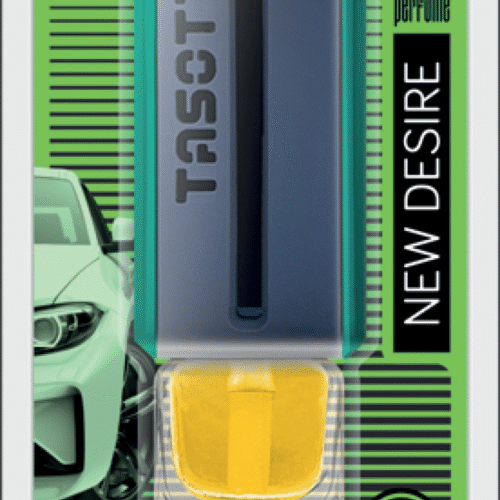 Tasotti New Desire Blister Car Perfume, 8ml – Vanilla