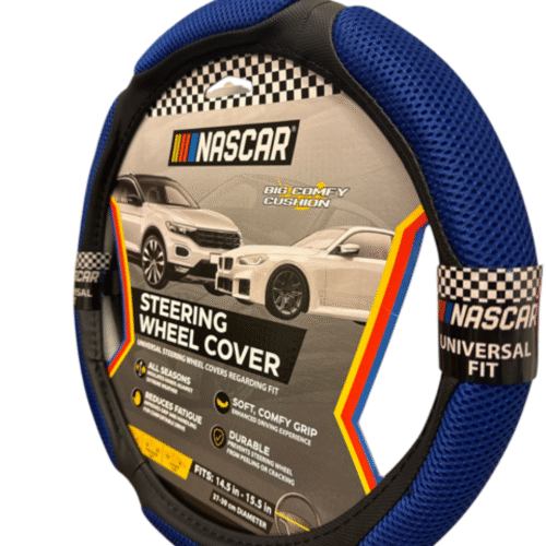 Nascar Steering Wheel Cover – Big Comfy Cushion- Blue
