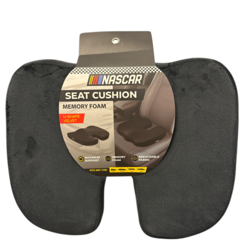 Nascar Seat Cushion, Memory Foam U Shape