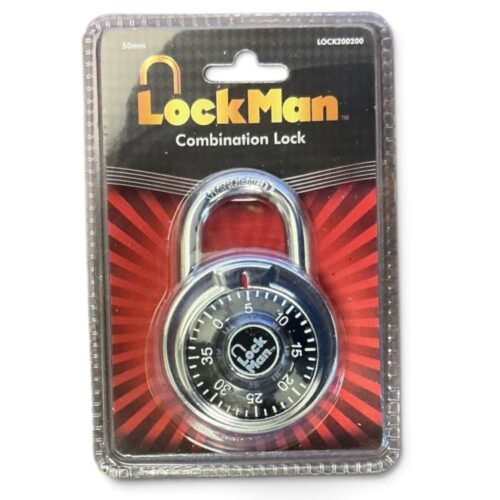 LockMan Laminated Steel Padlock 40MM