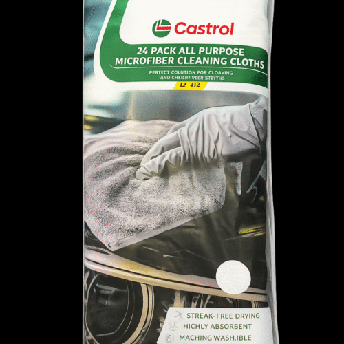 Castrol- All Purpose Microfiber Cleaning Towels- 24 Pack