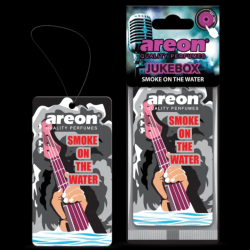 Areon – Jukebox Car Air Freshener, Smoke on the Water – 10 Pack